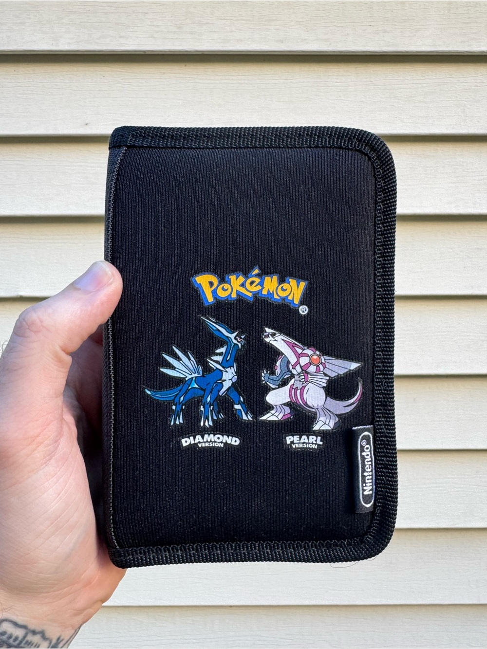 2007 Pokemon Diamond and Pearl Nintendo DS Case Pouch⁠